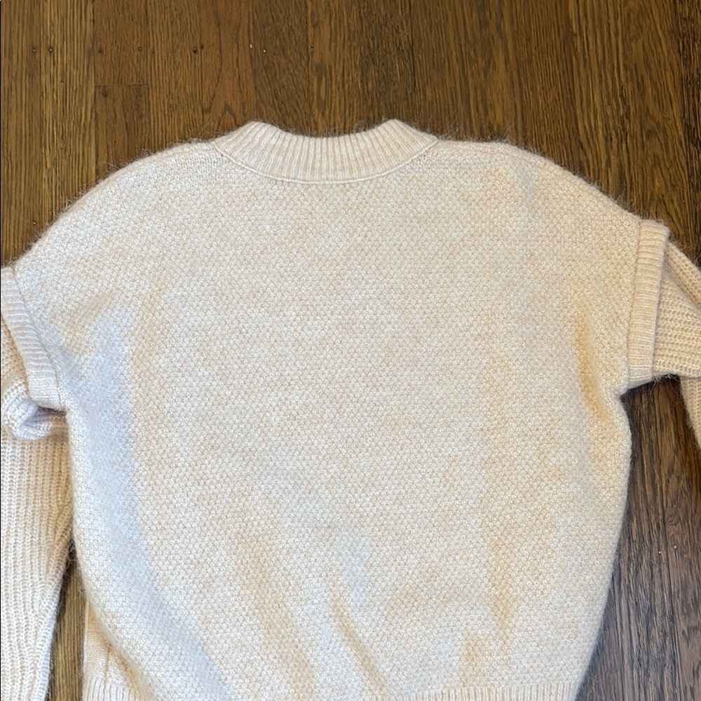 Madewell Cable Havener Pullover Sweater size small - Picture 6 of 6